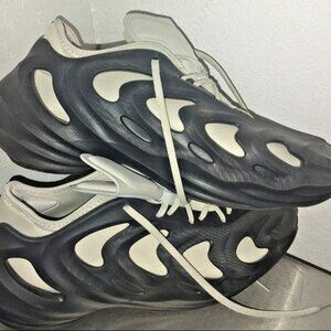 ADIDAS adiFOM Q Legend Ink Aluminum Men's Size 11.5 Athletic Tennis Shoes Laces